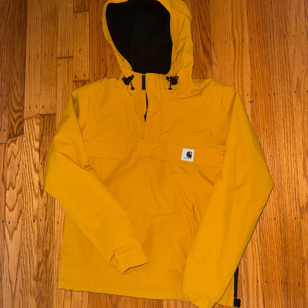 Carhartt Mustard Hooded Jacket